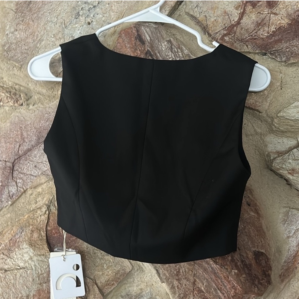 Commense Solid Asymmetrical Straight Leg Pants Se… - image 5